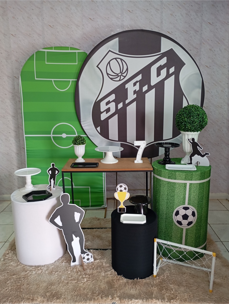 Kit Diamante Santos  - Greicy Art´S Decor