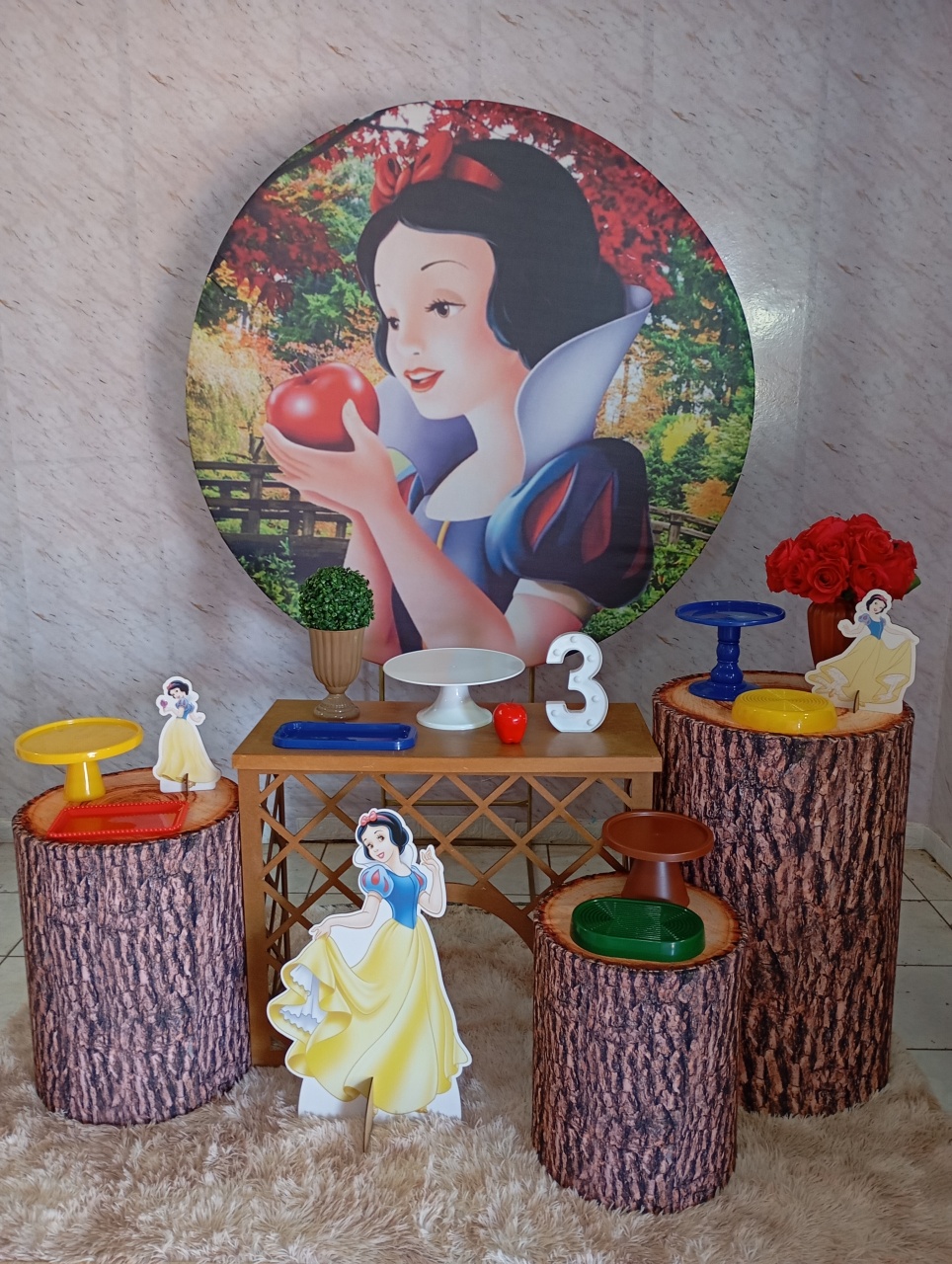 Kit Ouro Branca de Neve 2 - Greicy Art´s Decor