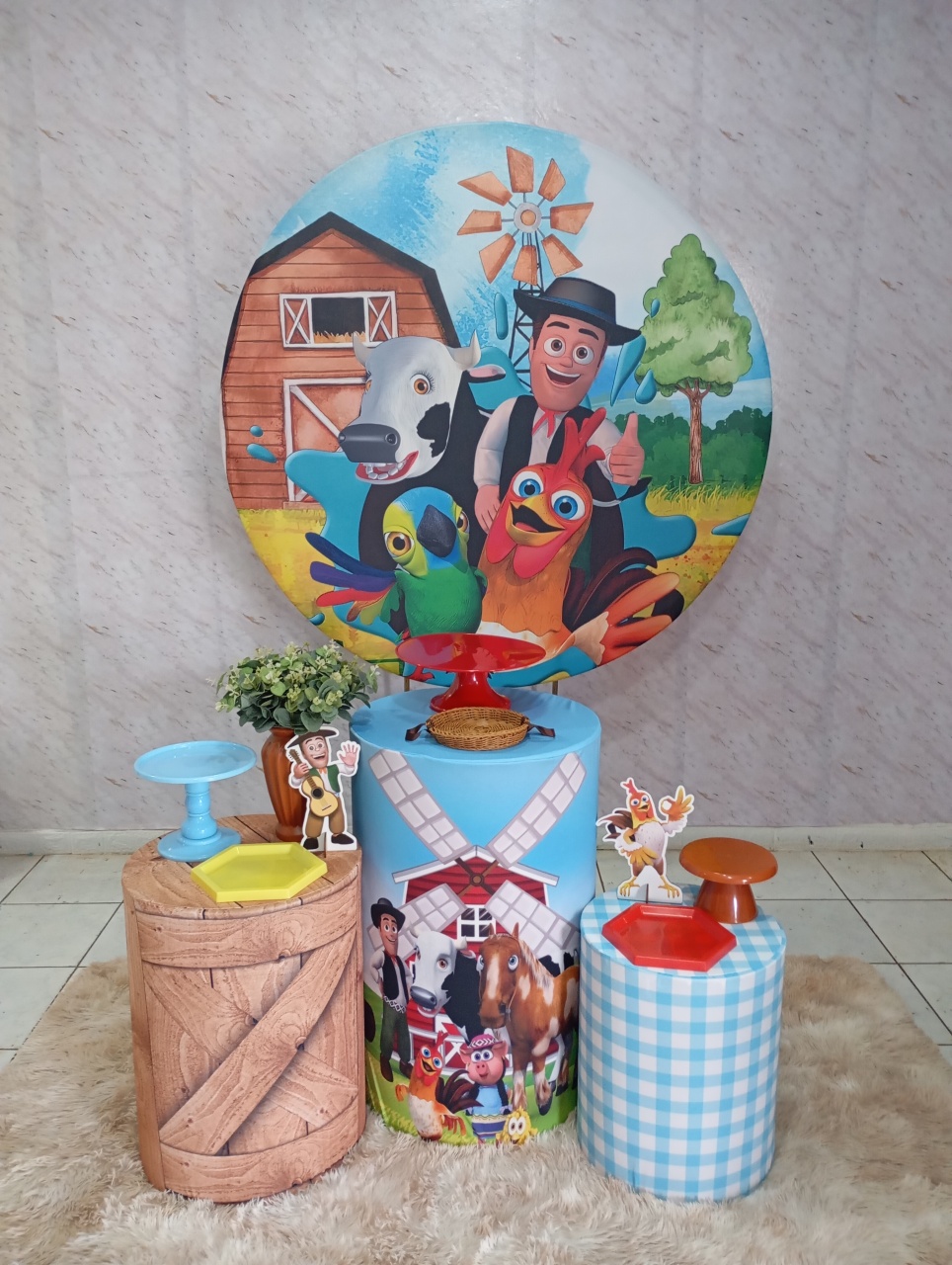Kit Prata Fazenda Do Zenon - Greicy Art´S Decor