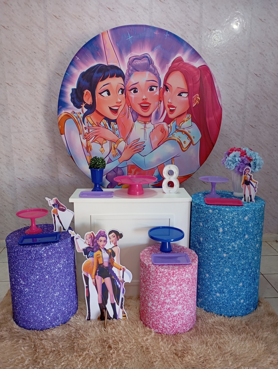 Kit Ouro Guerreiras Do K-Pop Ii - Greicy Art´S Decor