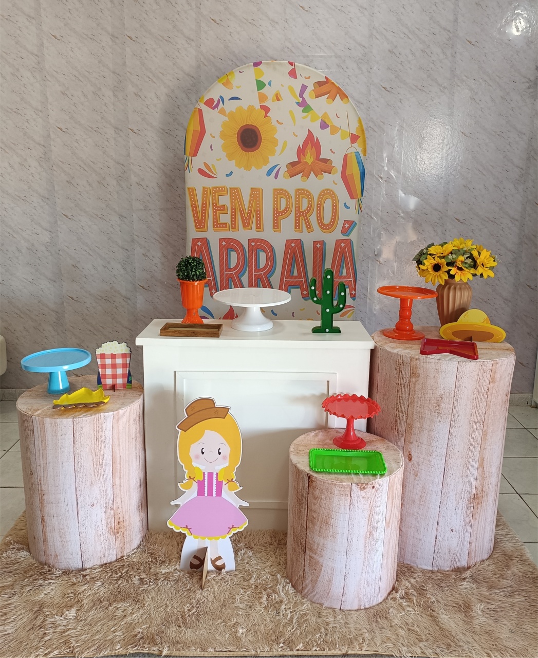 Kit Ouro Vem Pro Arraiá - Greicy Art´s Decor