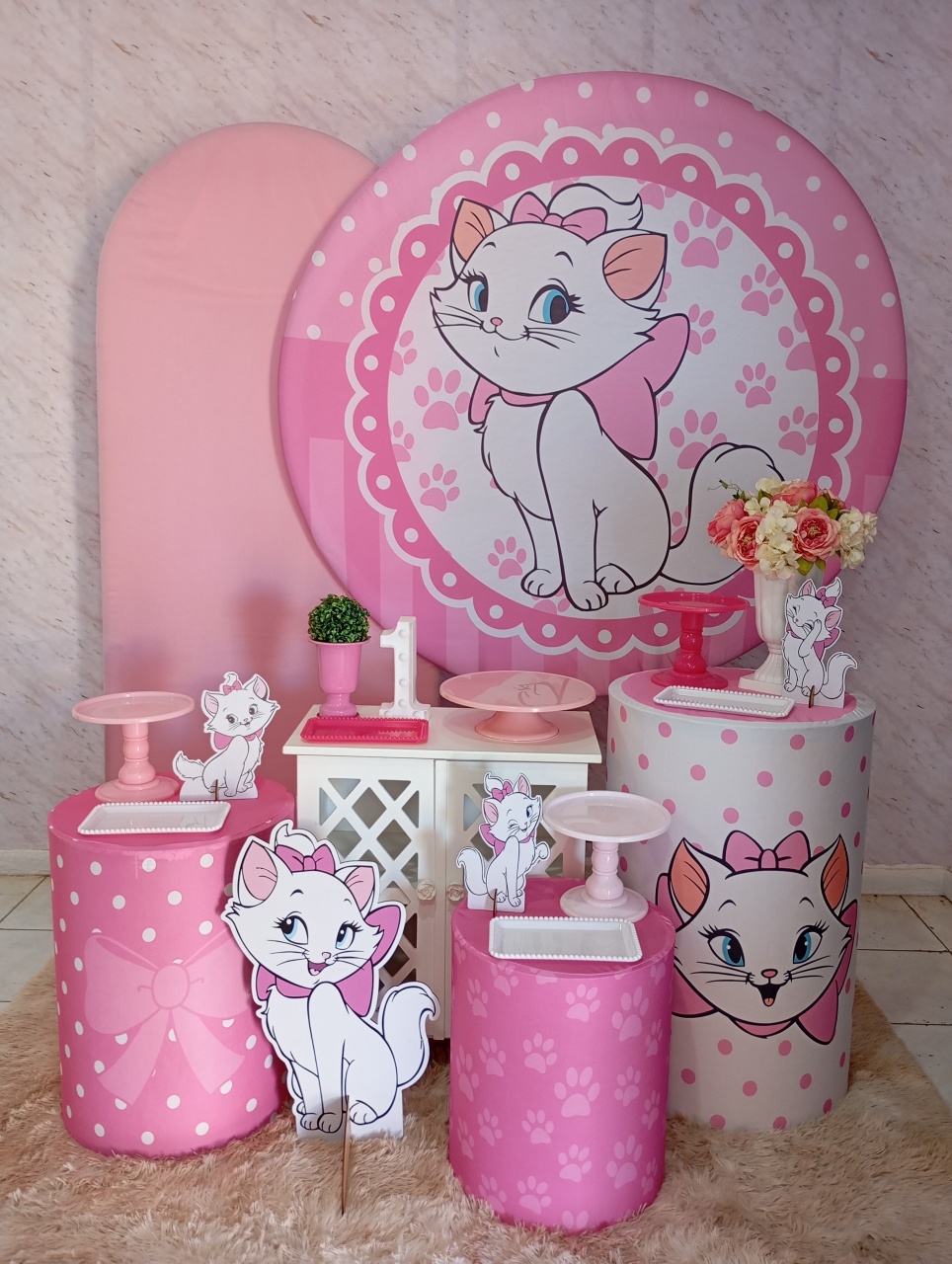 Kit Diamante Gata Marie - Greicy Art´S Decor