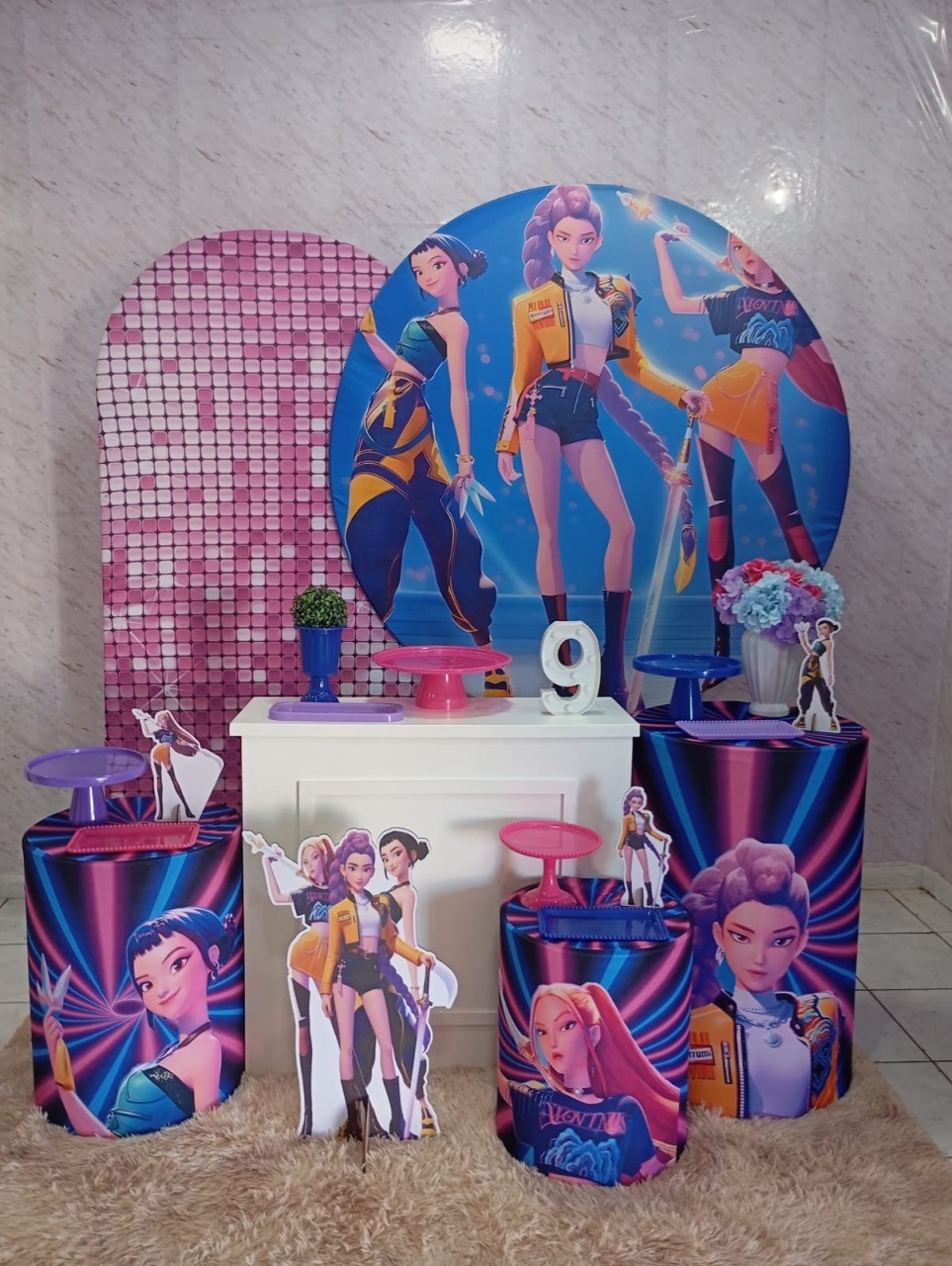 Kit Diamante Guerreiras Do K-Pop - Greicy Art´S Decor