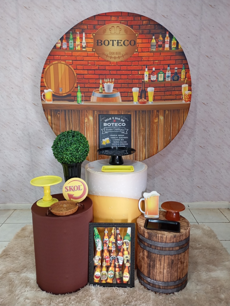 Kit Prata Boteco  - Greicy Art´S Decor