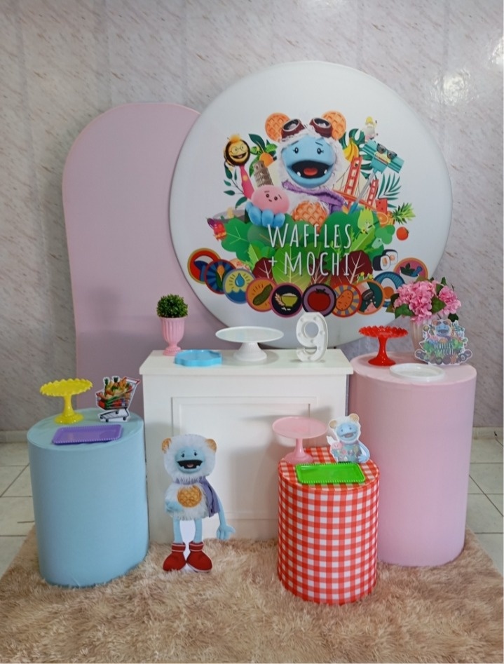 Kit Diamante Waffles + Mochi - Greicy Art´S Decor