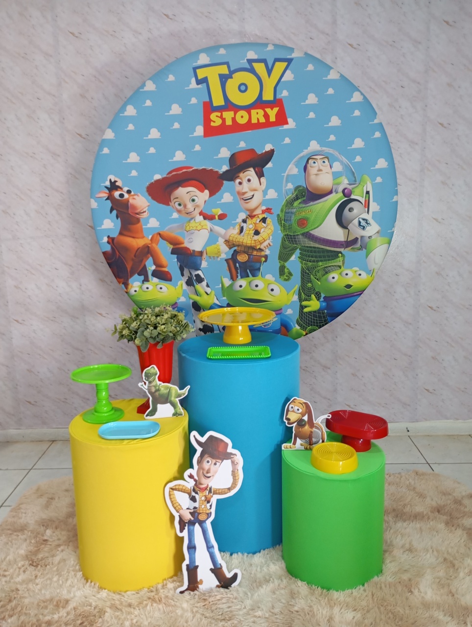 Kit Prata Toy Story - Greicy Art´s Decor