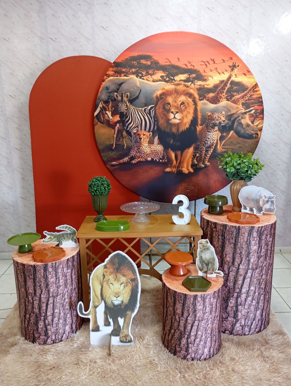 Kit Diamante Safari Real - Greicy Art´S Decor
