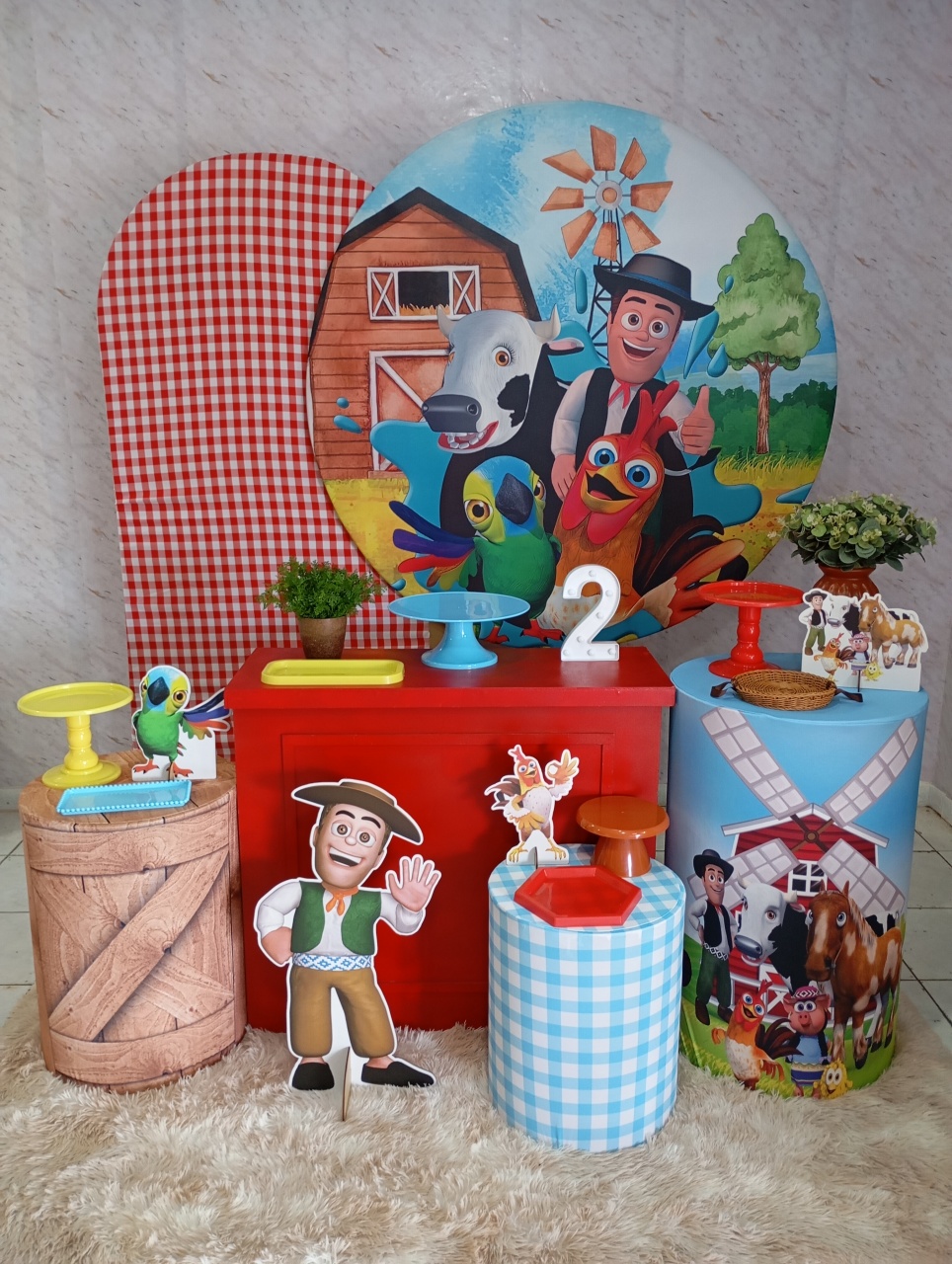 Kit Diamante Fazenda Do Zenon - Greicy Art´S Decor
