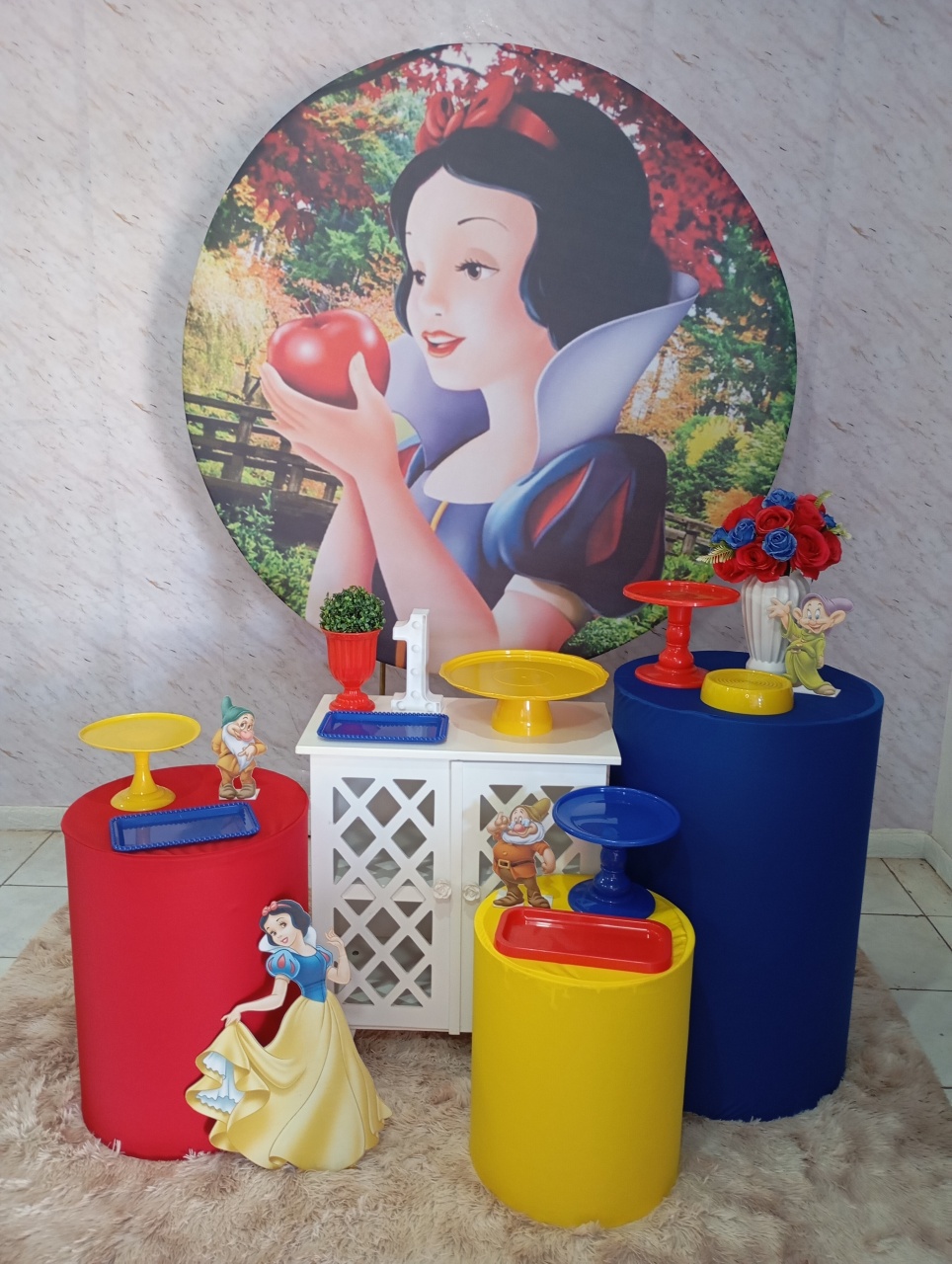 Kit Ouro Branca de Neve - Greicy Art´s Decor