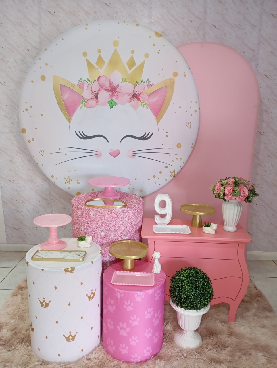 Kit Diamante Gatinha - Greicy Art´S Decor