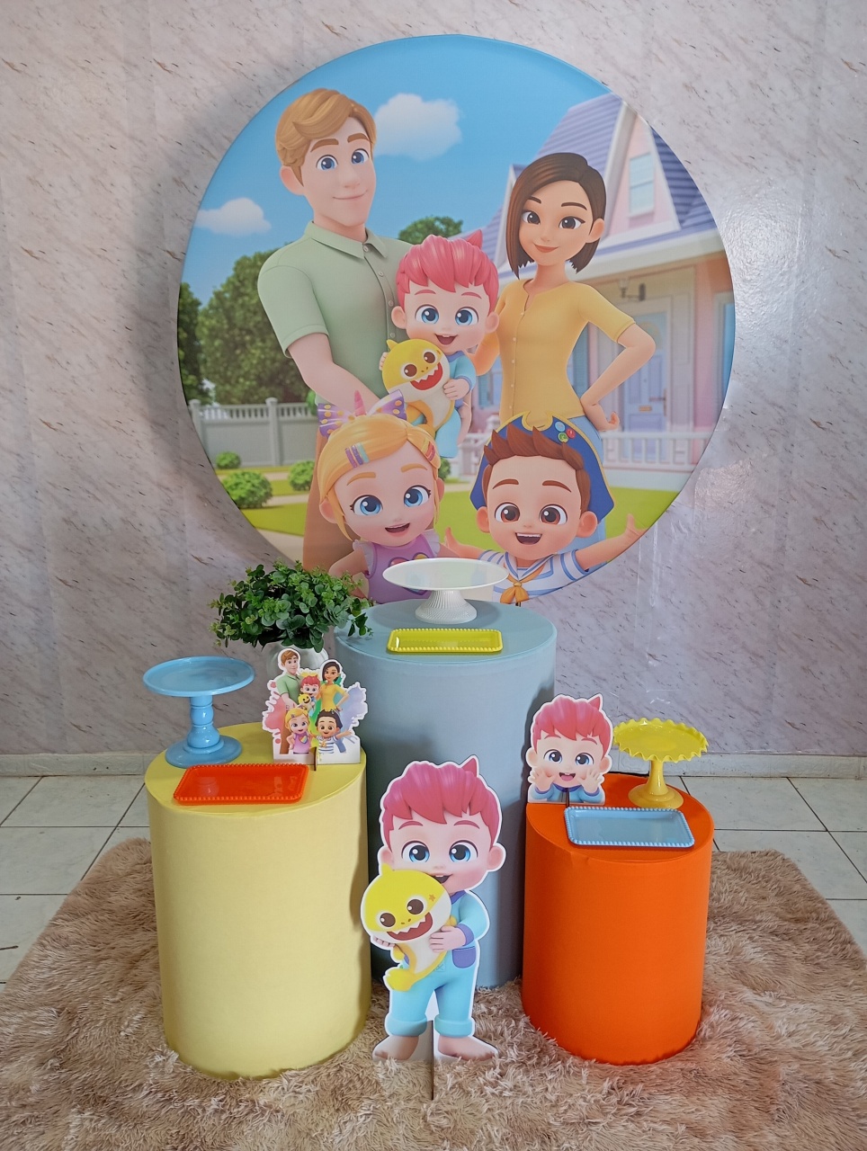 Kit Prata Bebefinn - Greicy Art´S Decor