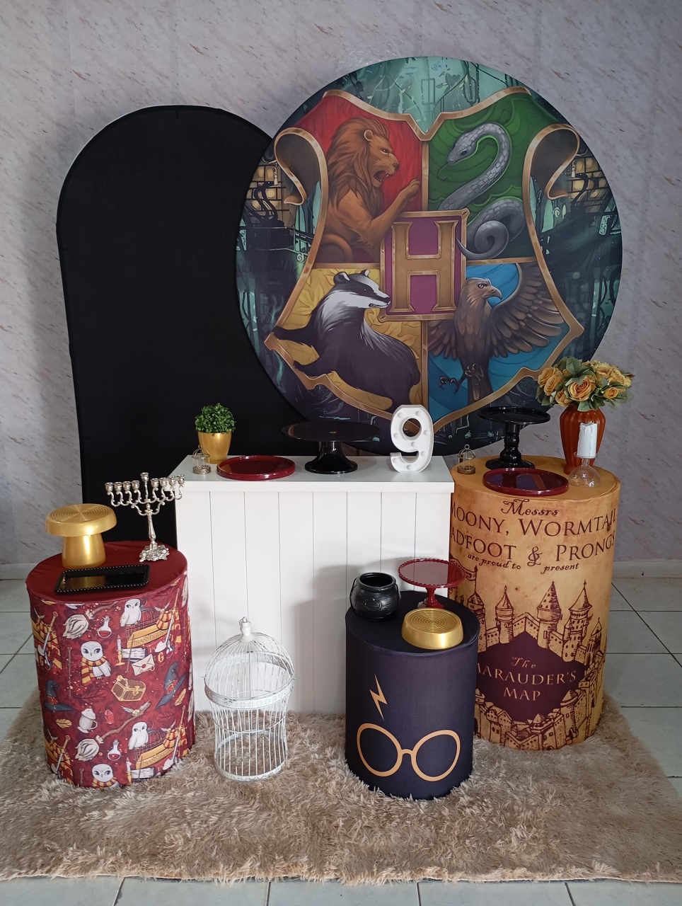 Kit Diamante Harry Potter Escolas - Greicy Art´s Decor