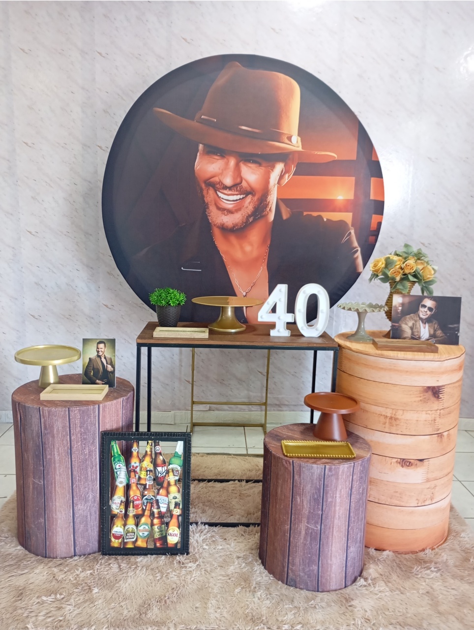 Kit Ouro Eduardo Costa - Greicy Art´s Decor