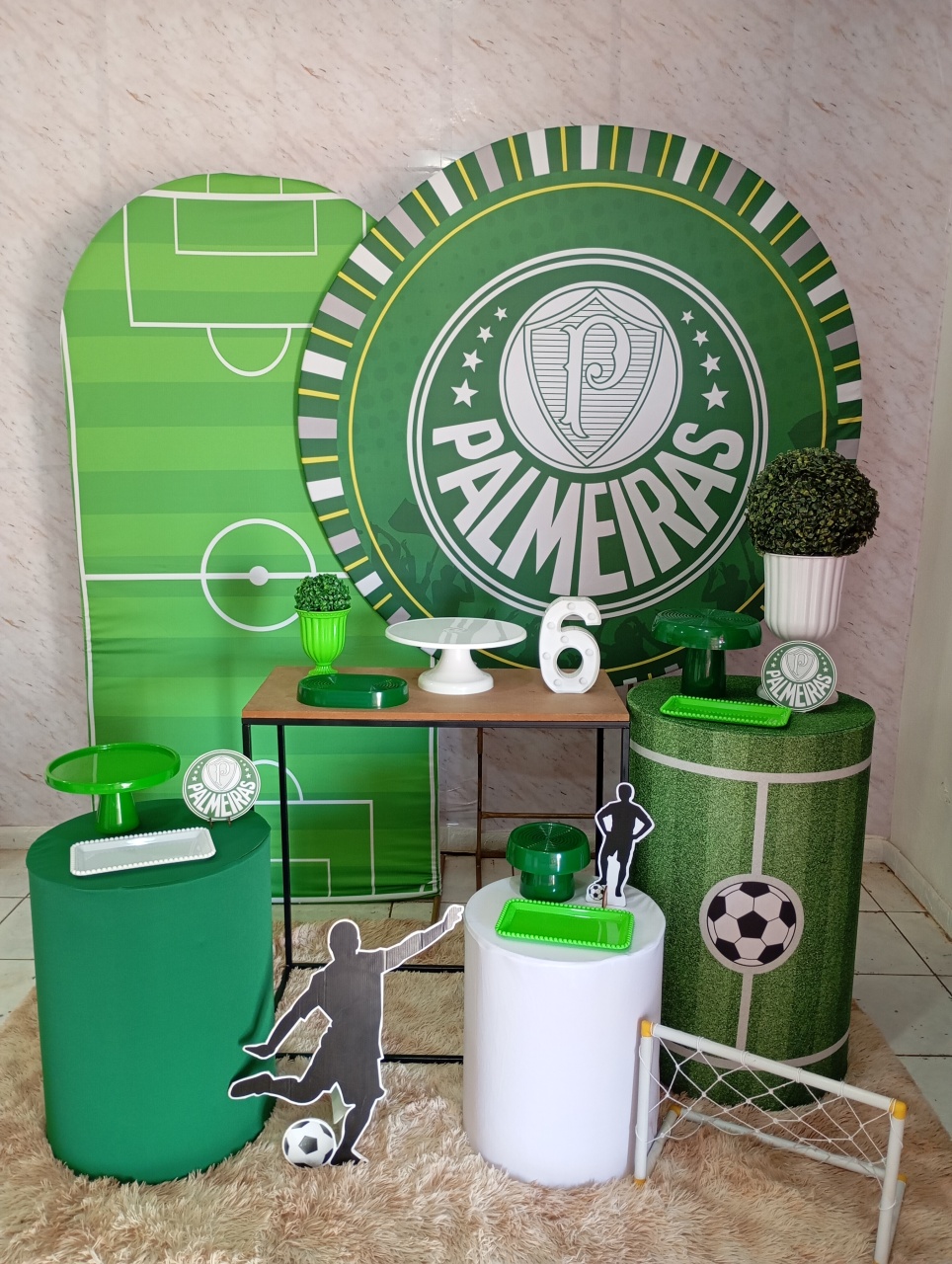 Kit Diamante Palmeiras Ii - Greicy Art´S Decor