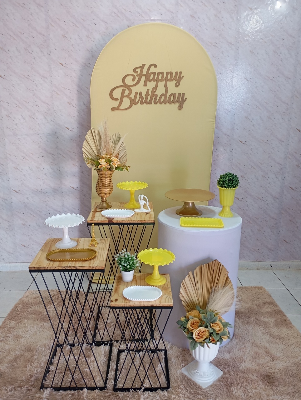Kit Ouro Amarelo Claro - Greicy Art´s Decor