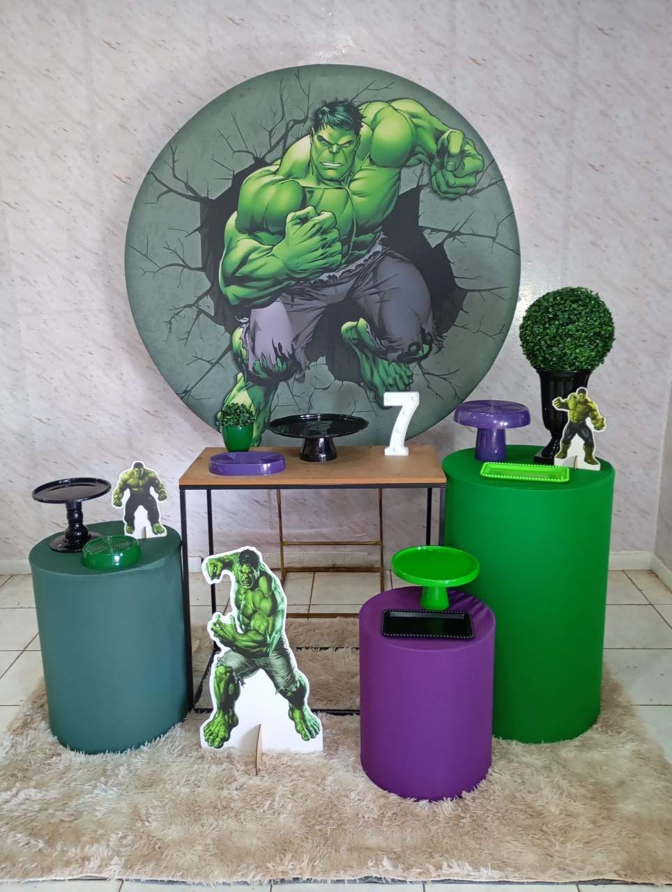 Kit Ouro Hulk - Greicy Art´S Decor