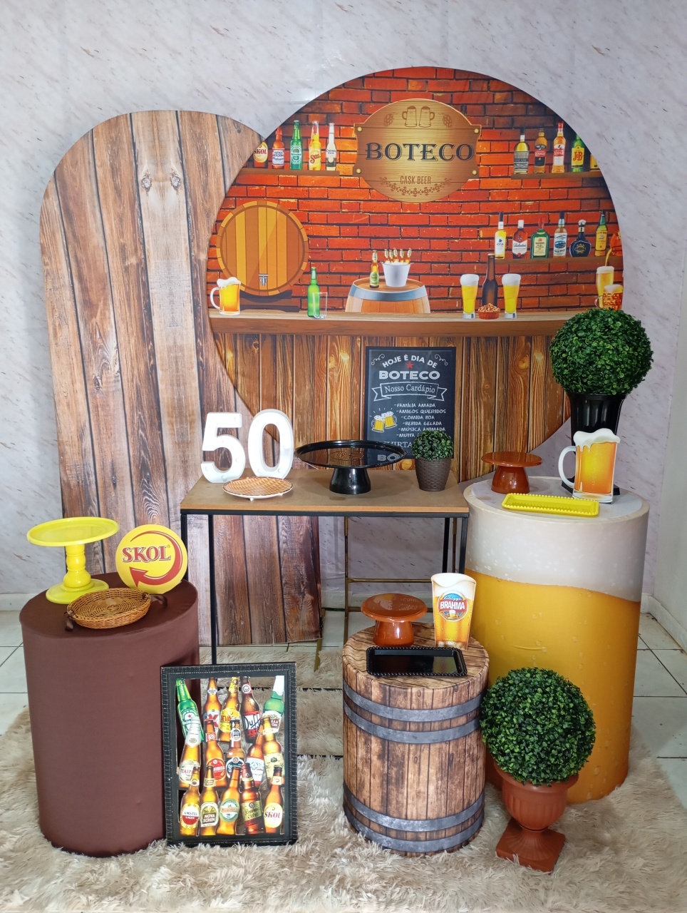 Kit Diamante Boteco - Greicy Art´S Decor