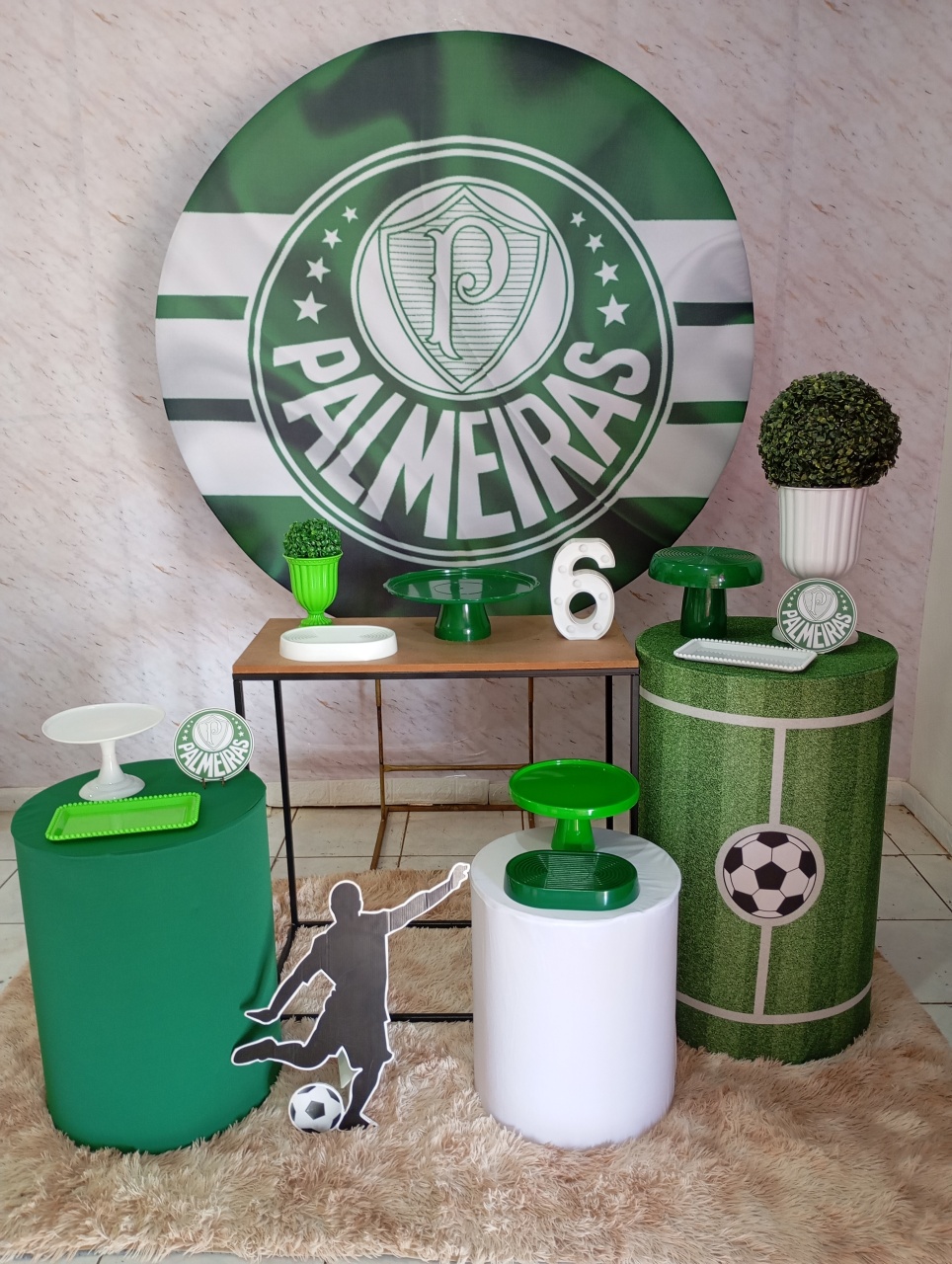 Kit Ouro Palmeiras - Greicy Art´S Decor