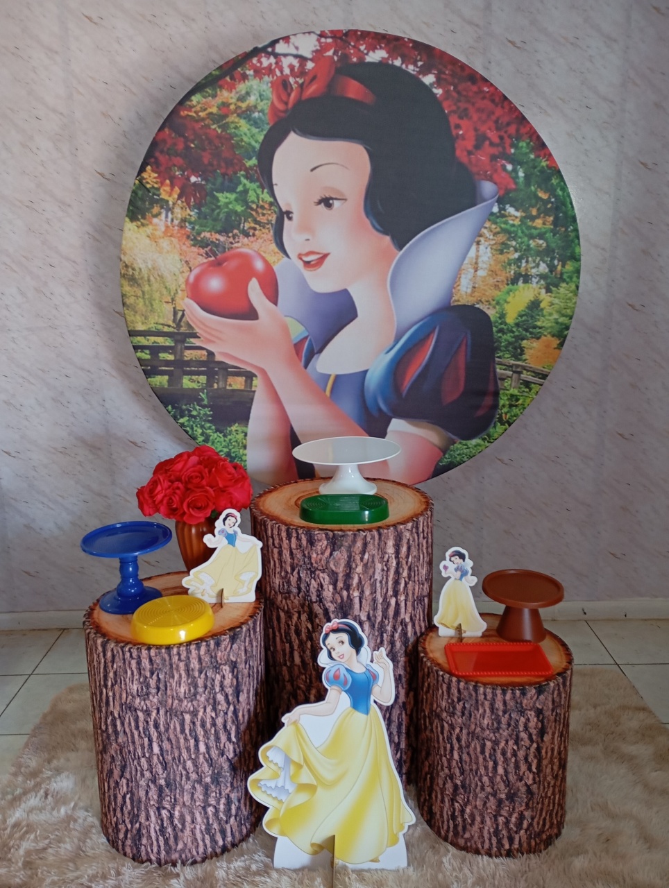Kit Prata Branca de Neve 2 - Greicy Art´s Decor