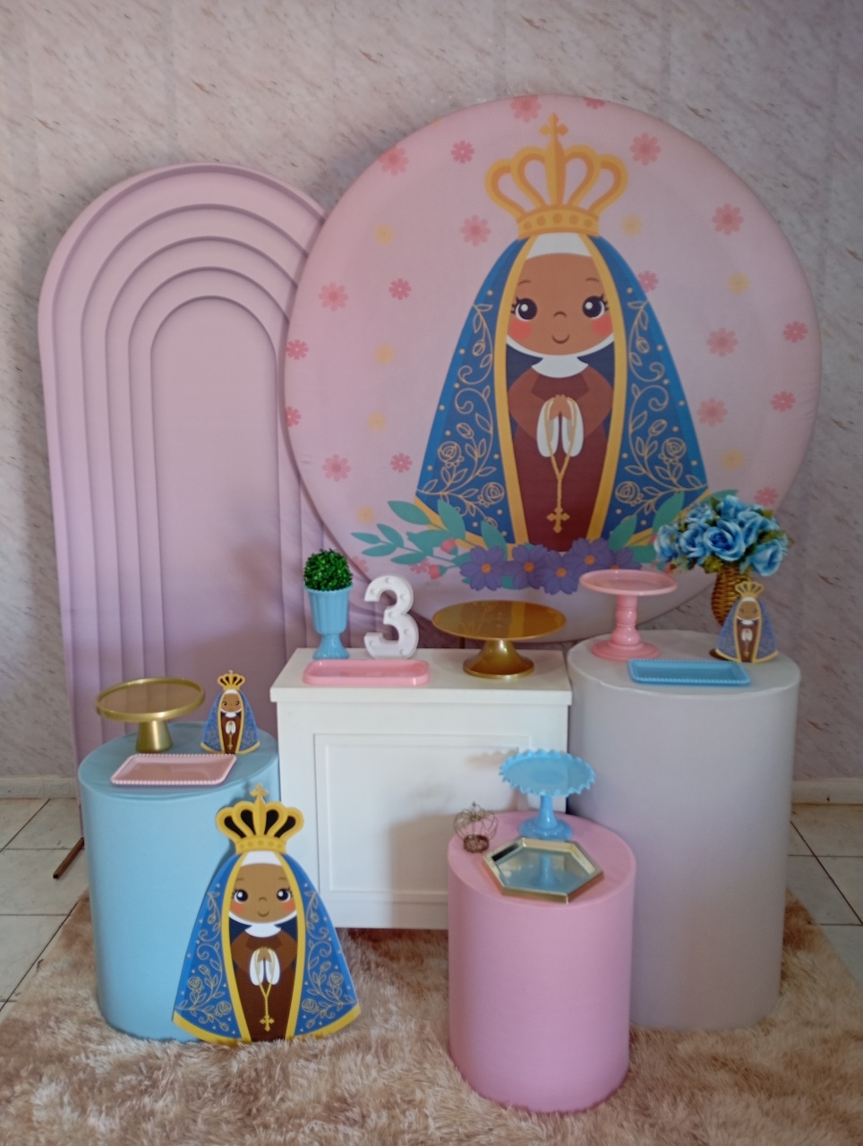 Kit Diamante Nossa Senhora  - Greicy Art´S Decor