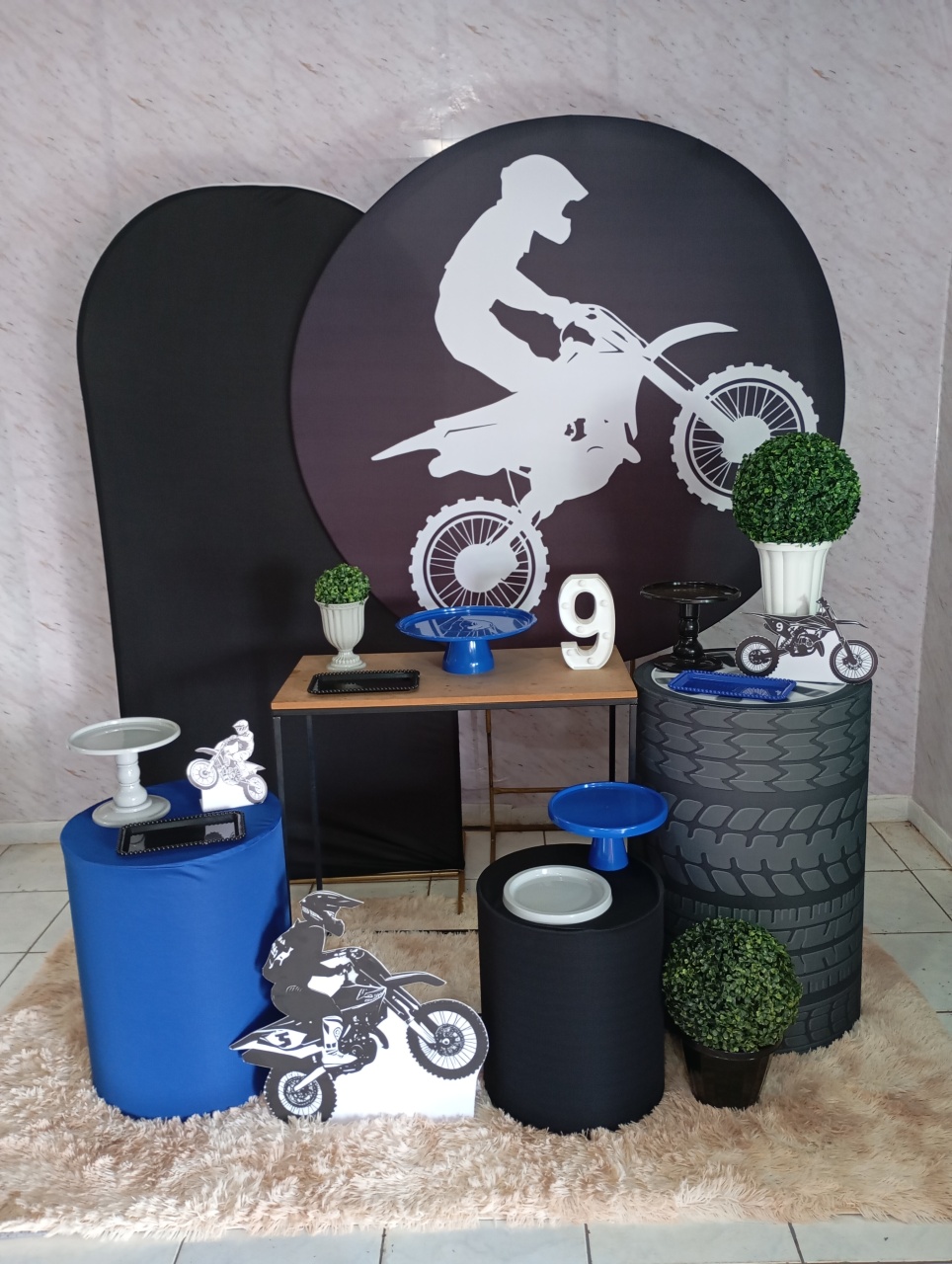 Kit Diamante Motocross - Greicy Art´s Decor