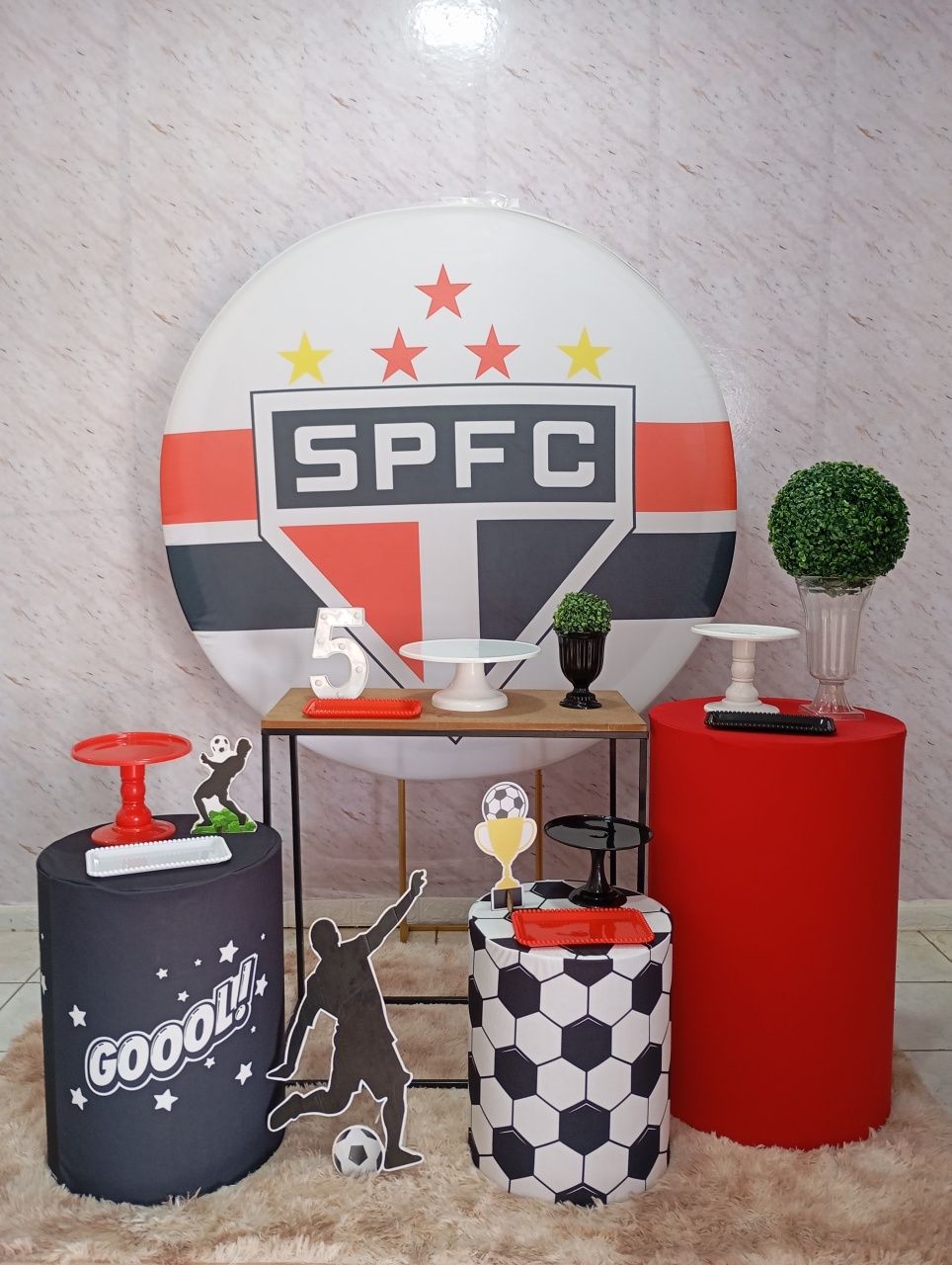 Kit Ouro São Paulo - Greicy Art´S Decor