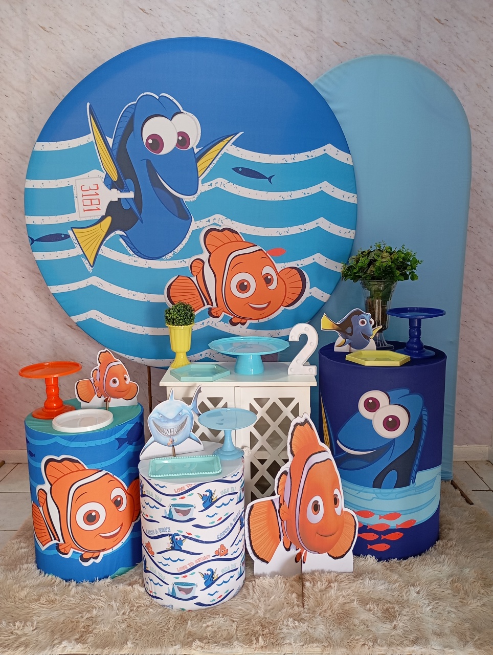 Kit Diamante Procurando Nemo - Greicy Art´s Decor