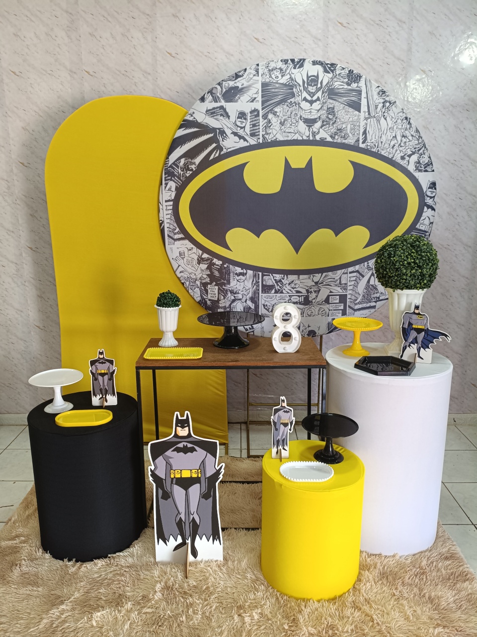 Kit Diamante Batman Quadrinhos - Greicy Art´S Decor