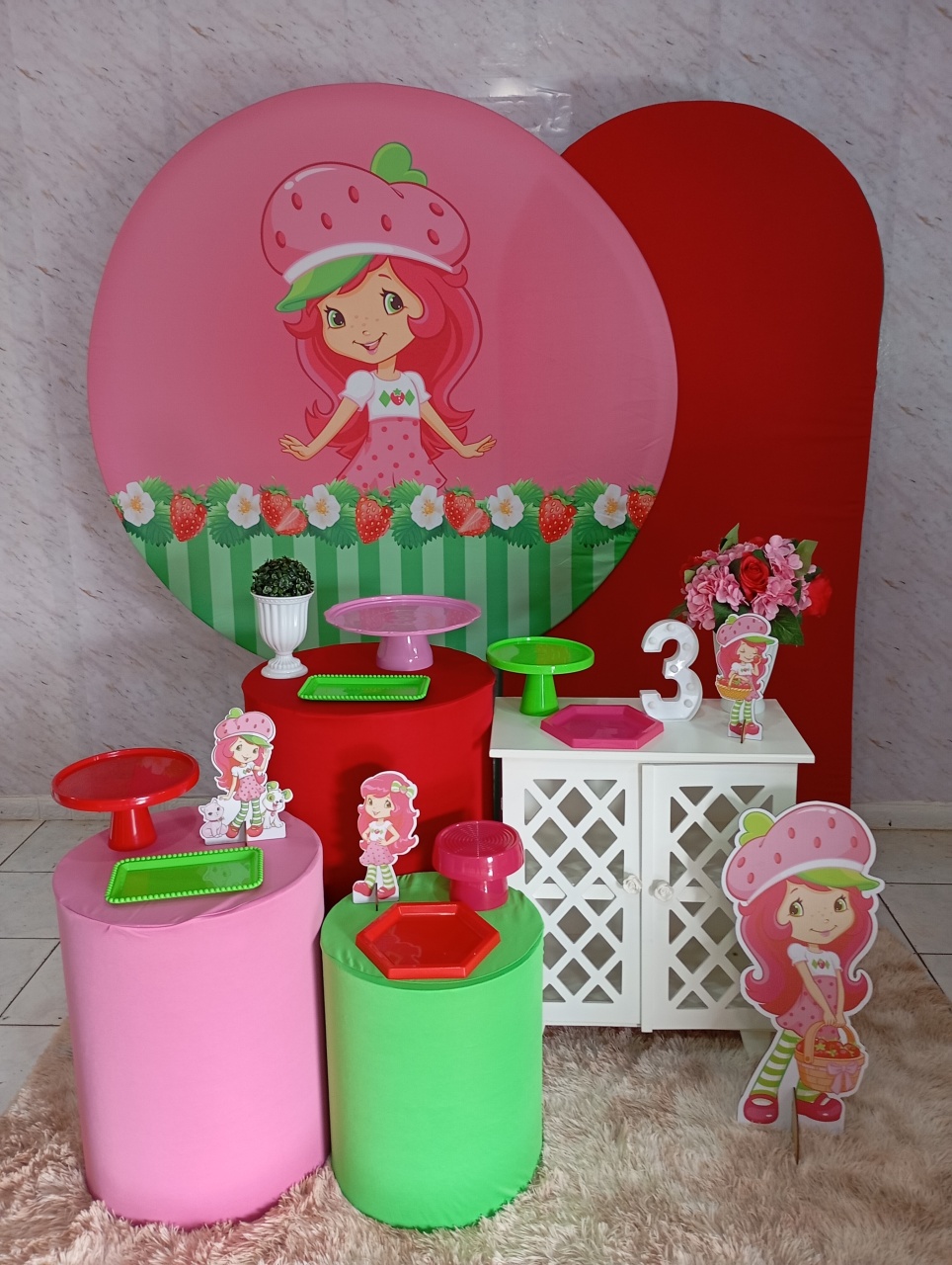 Kit Diamante Moranguinho - Greicy Art´s Decor
