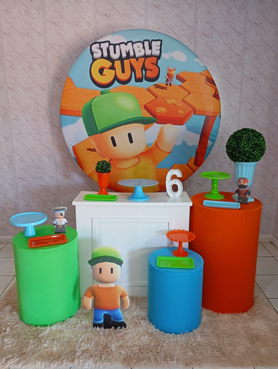 Kit Ouro Stumble Guys - Greicy Art´s Decor