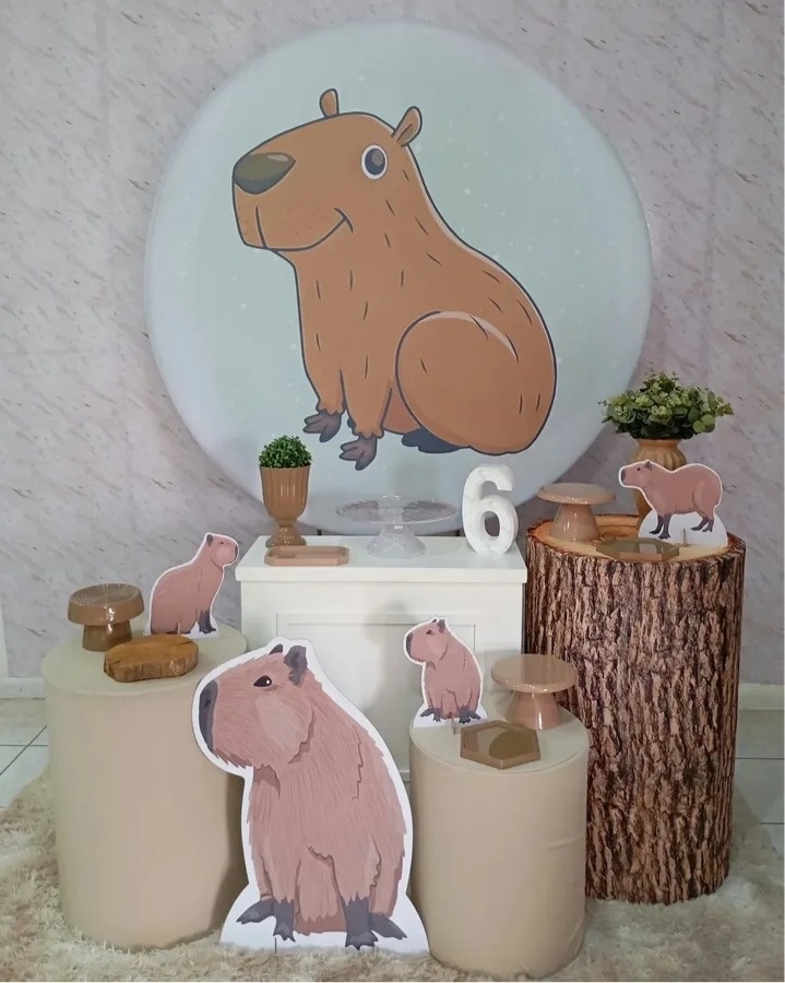 Kir Ouro Capivara - Greicy Art´S Decor