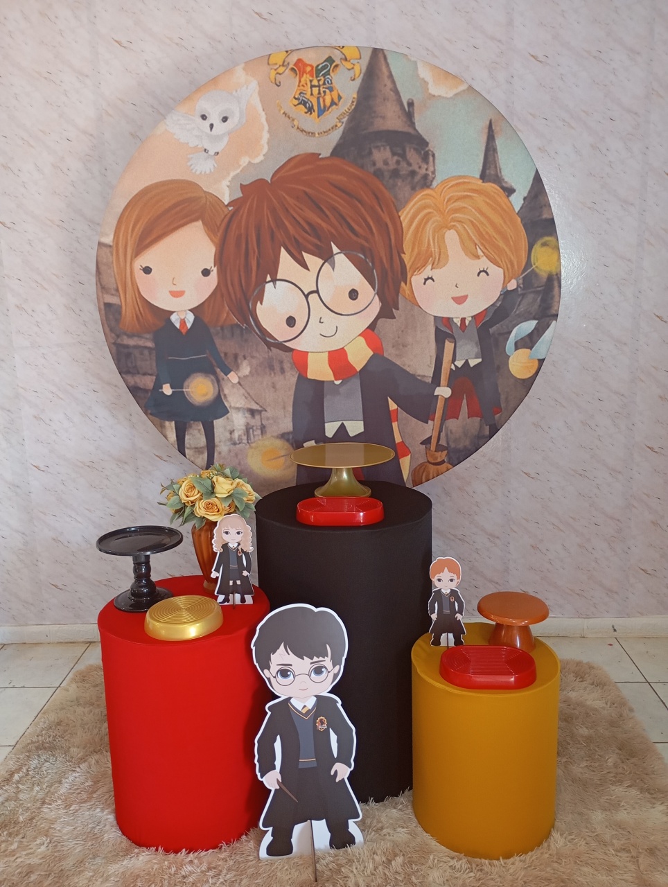 Kit Prata Harry Potter 2 - Greicy Art´s Decor