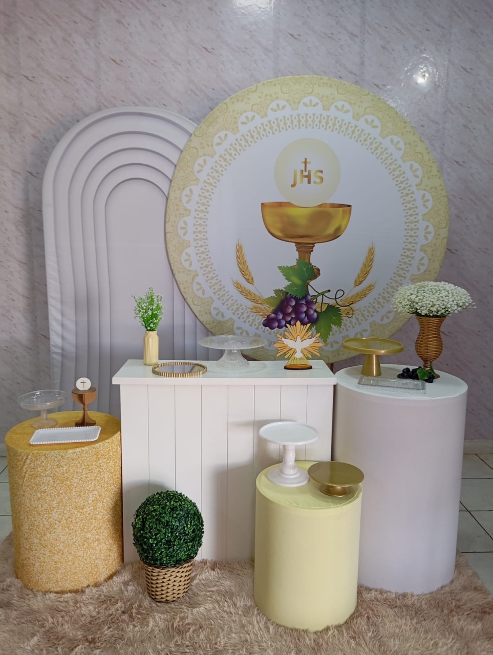 Kit Diamante 1° Eucaristia 3 - Greicy Art´s Decor