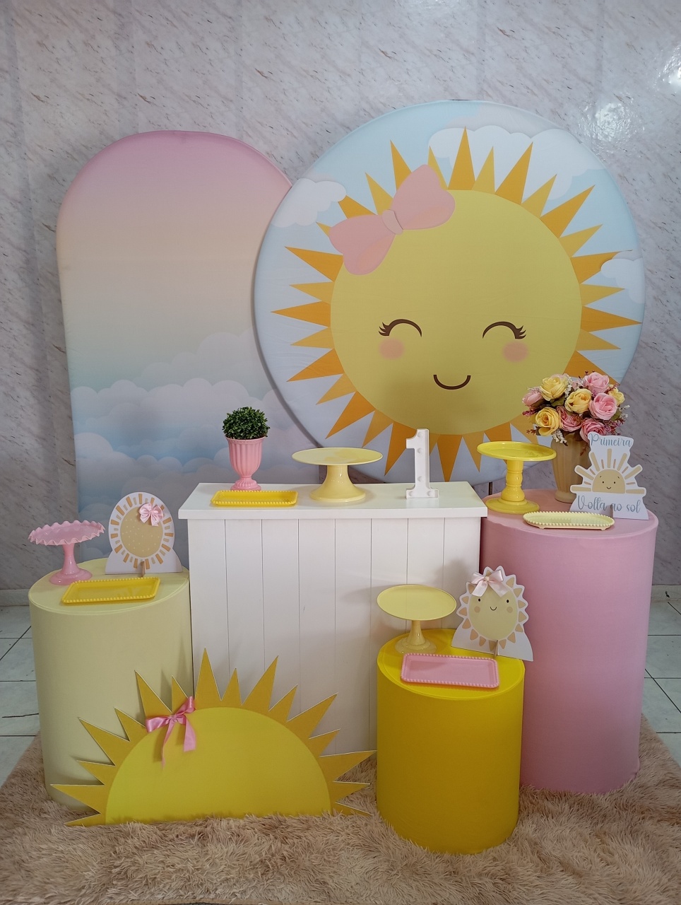 Kit Diamante 1° Volta Ao Sol  - Greicy Art´S Decor