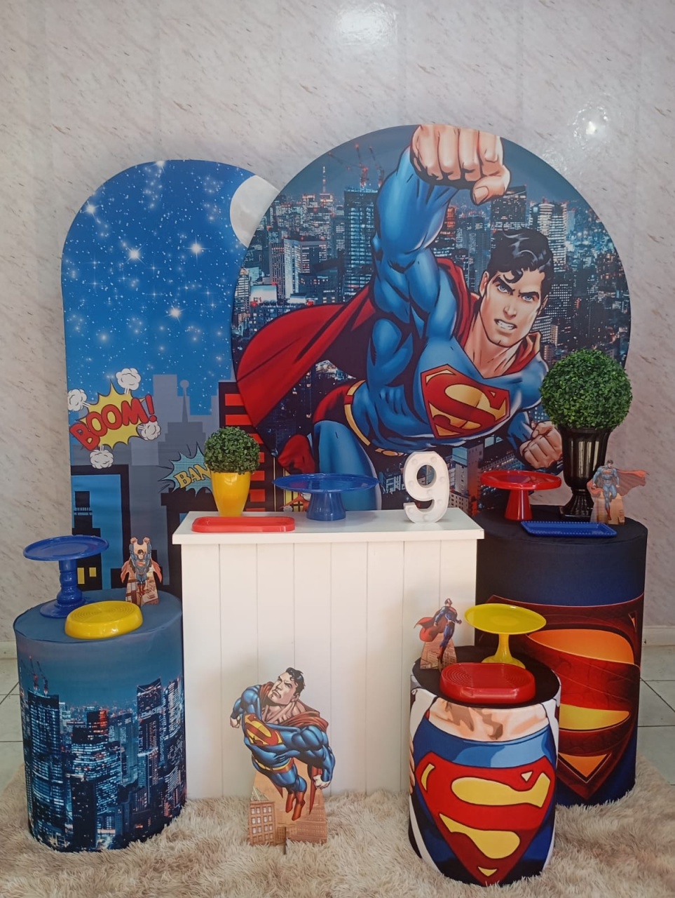 Kit Diamante Super Homem - Greicy Art´s Decor