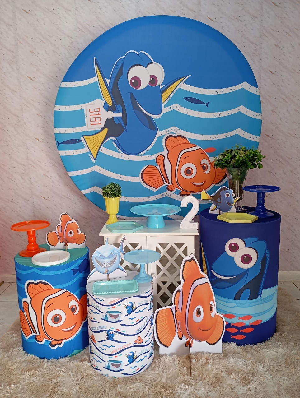 Kit Ouro Procurando Nemo - Greicy Art´s Decor