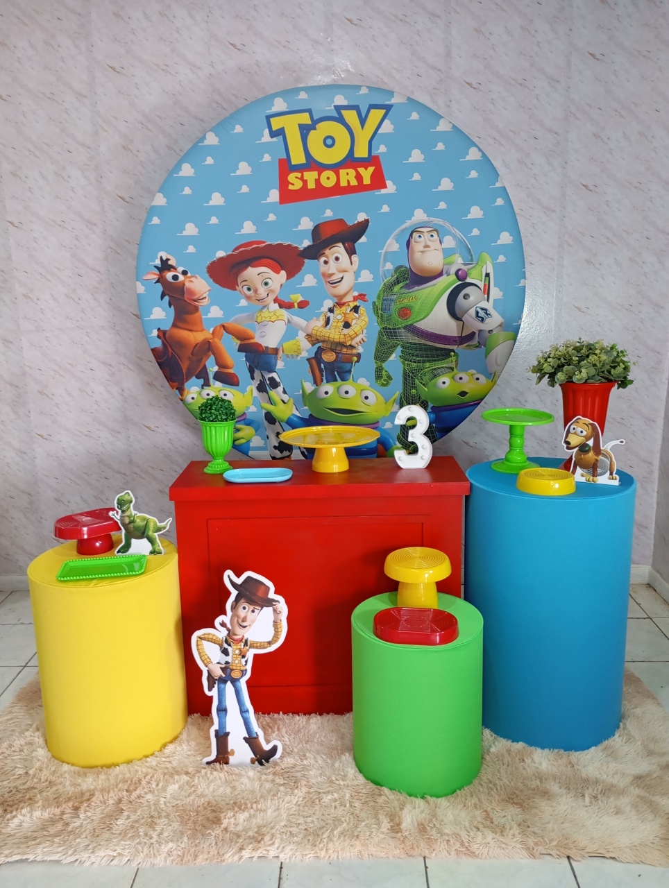 Kit Ouro Toy Story - Greicy Art´s Decor