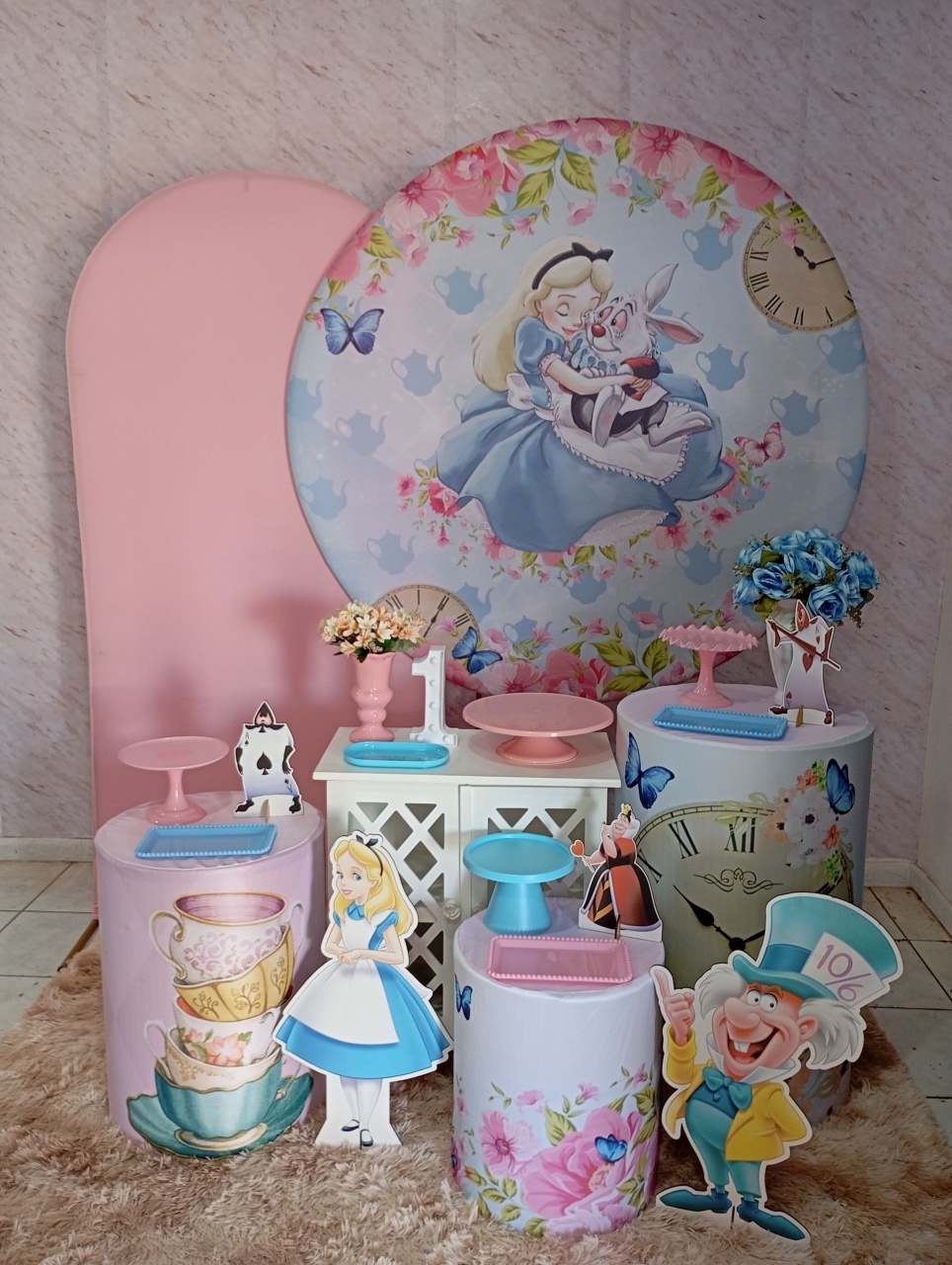 Kit Diamante Alice No País das Maravilhas  - Greicy Art´S Decor