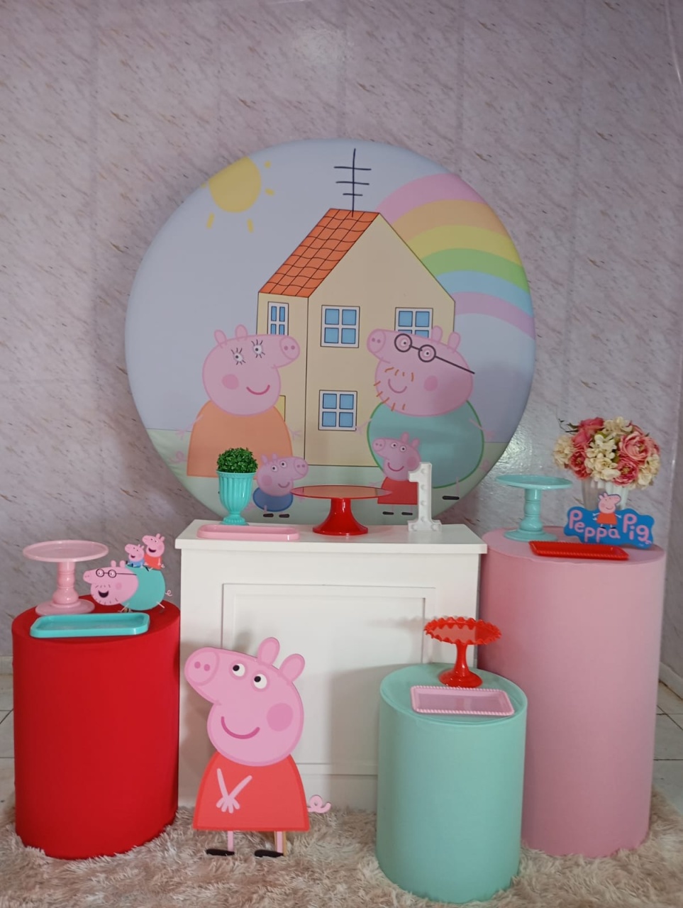 Kit Ouro Peppa Pig - Greicy Art´S Decor