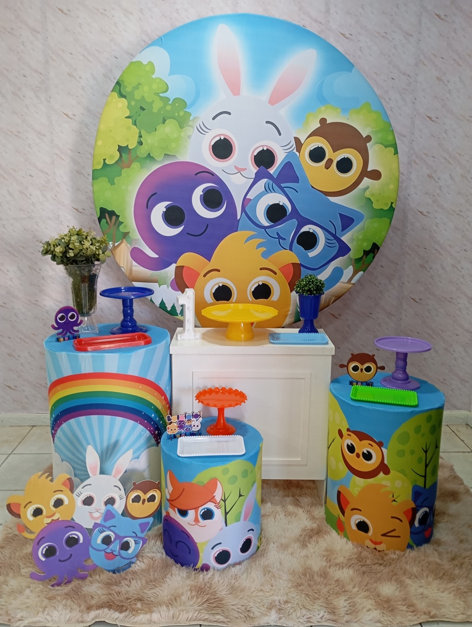 Kit Ouro Bolofofos - Greicy Art´s Decor