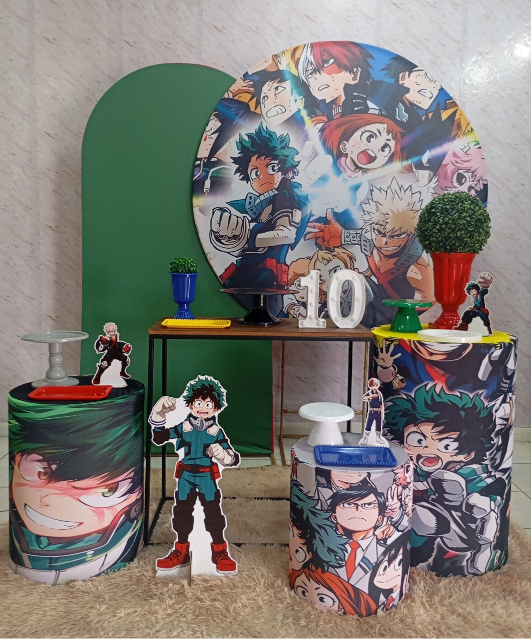 Kit Diamante My Hero Academia - Greicy Art´s Decor