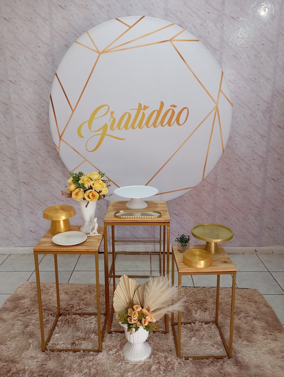 Kit Prata Gratidão - Greicy Art´s Decor