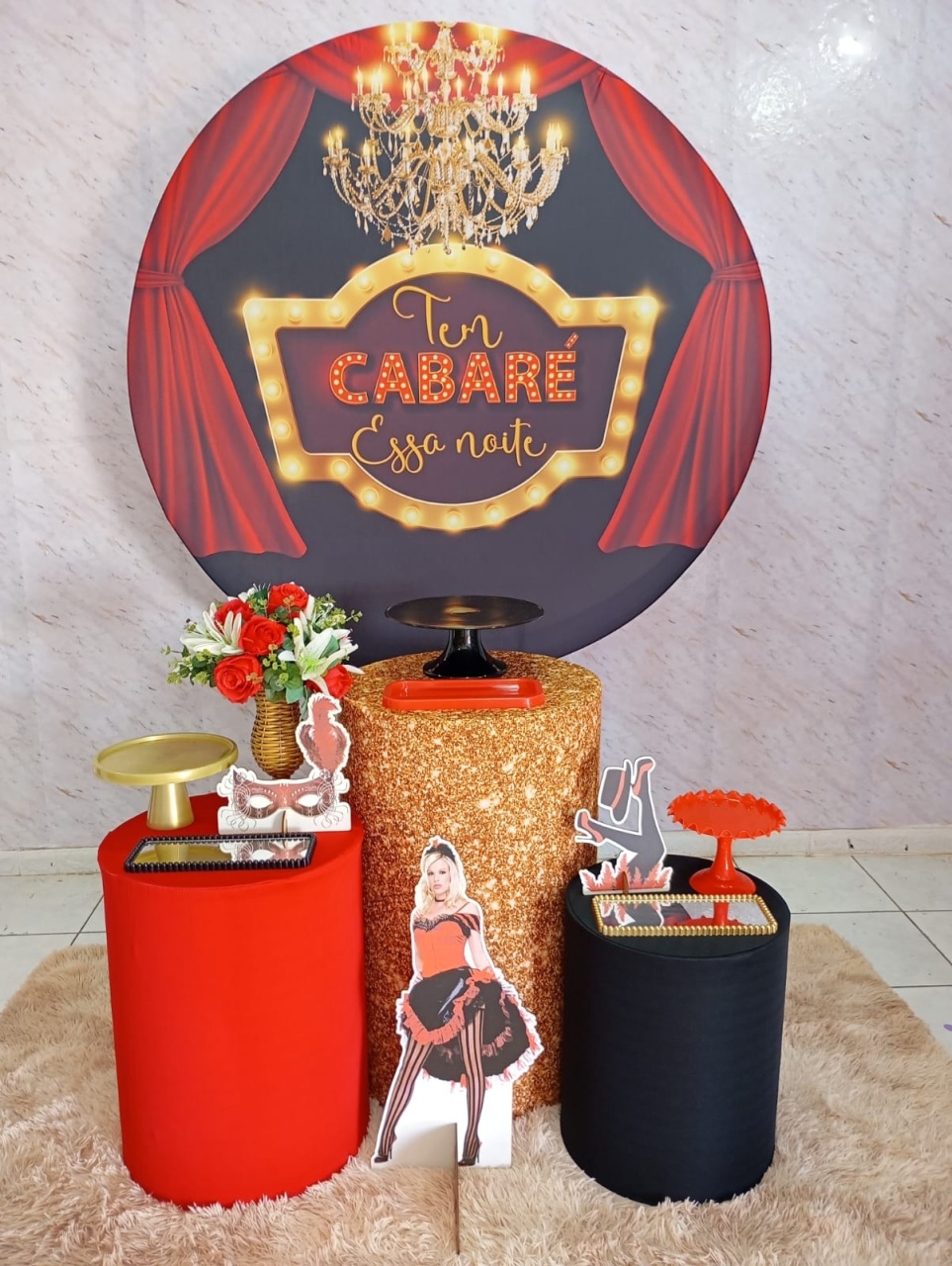 Kit Prata Cabaré - Greicy Art´S Decor