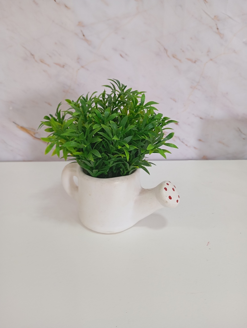 Decoração Regador Branco P - Greicy Art´s Decor