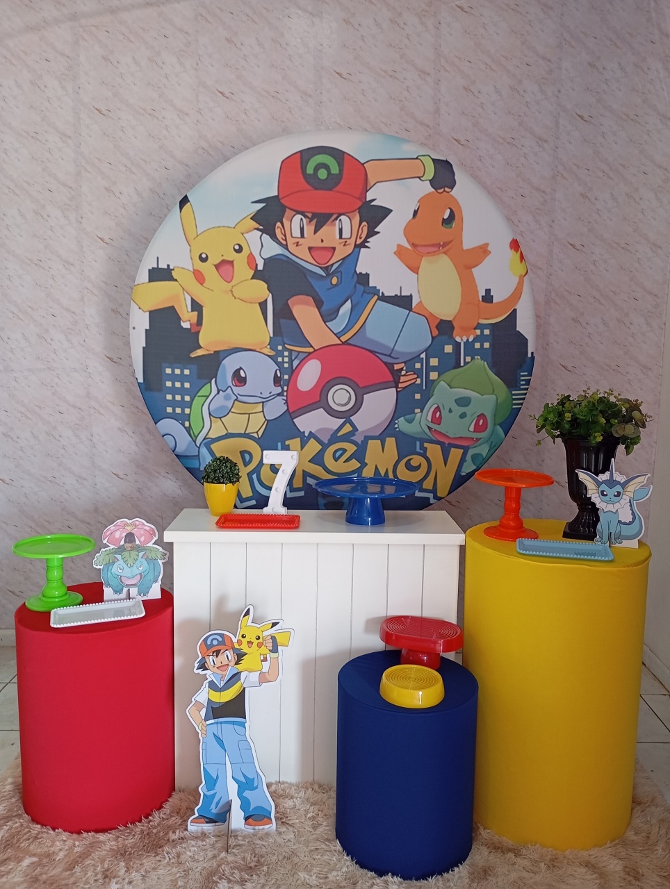 Kit Ouro Pokémon - Greicy Art´s Decor