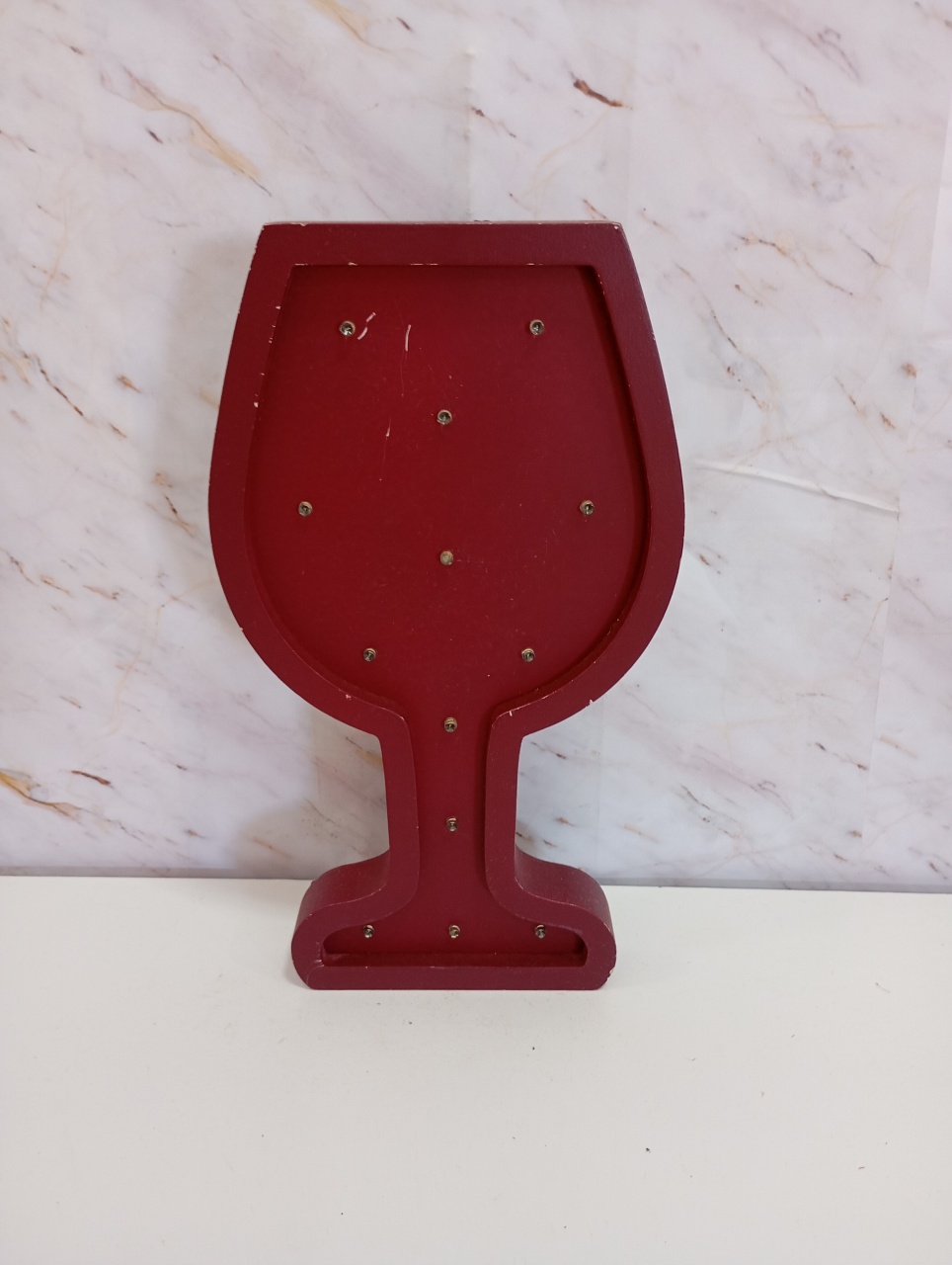 Led Mesa Decorativo Taça Vinho - Greicy Art´s Decor