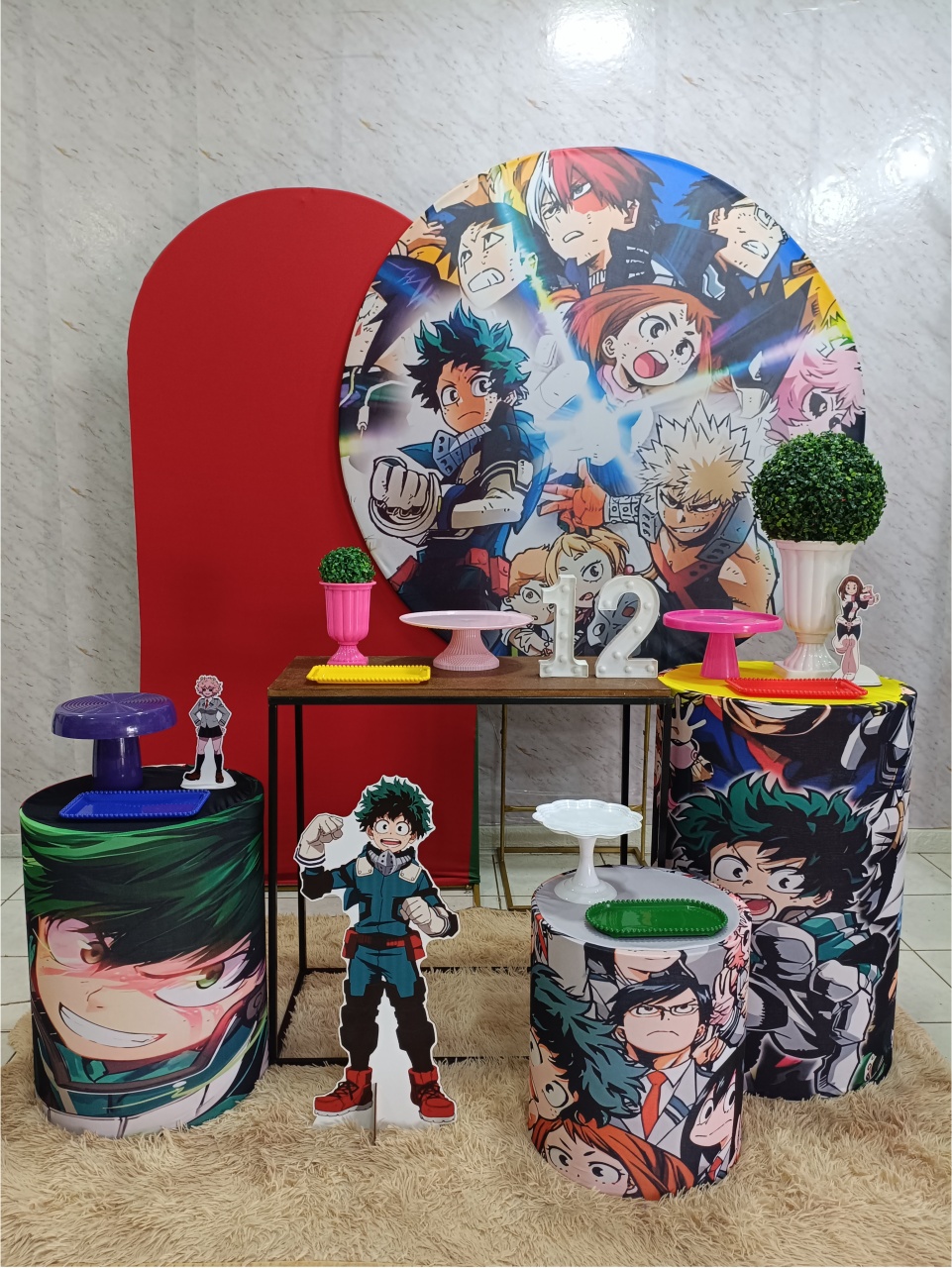 Kit Diamante My Hero Academia Ii - Greicy Art´s Decor