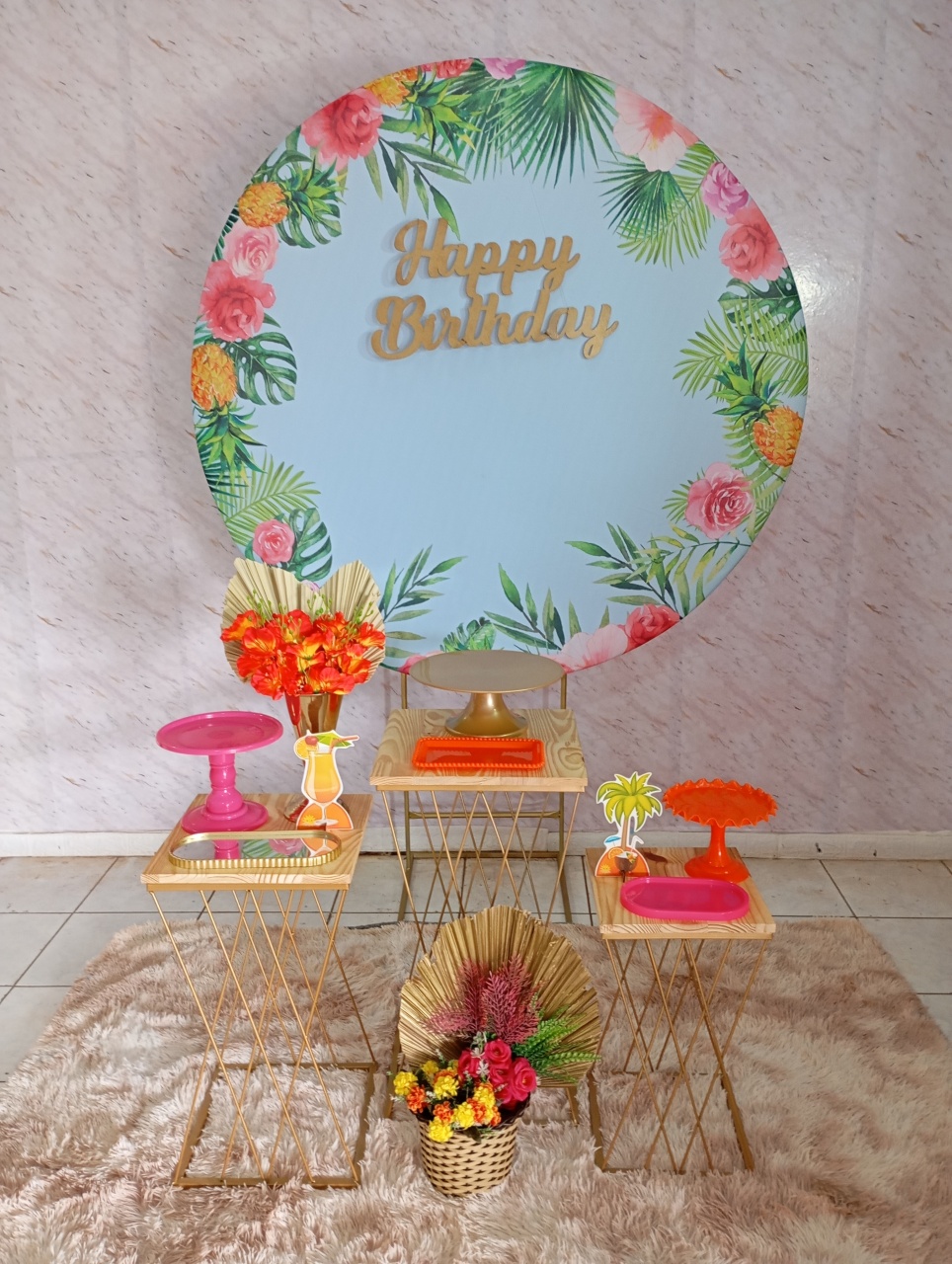 Kit Prata Tropical  - Greicy Art´S Decor