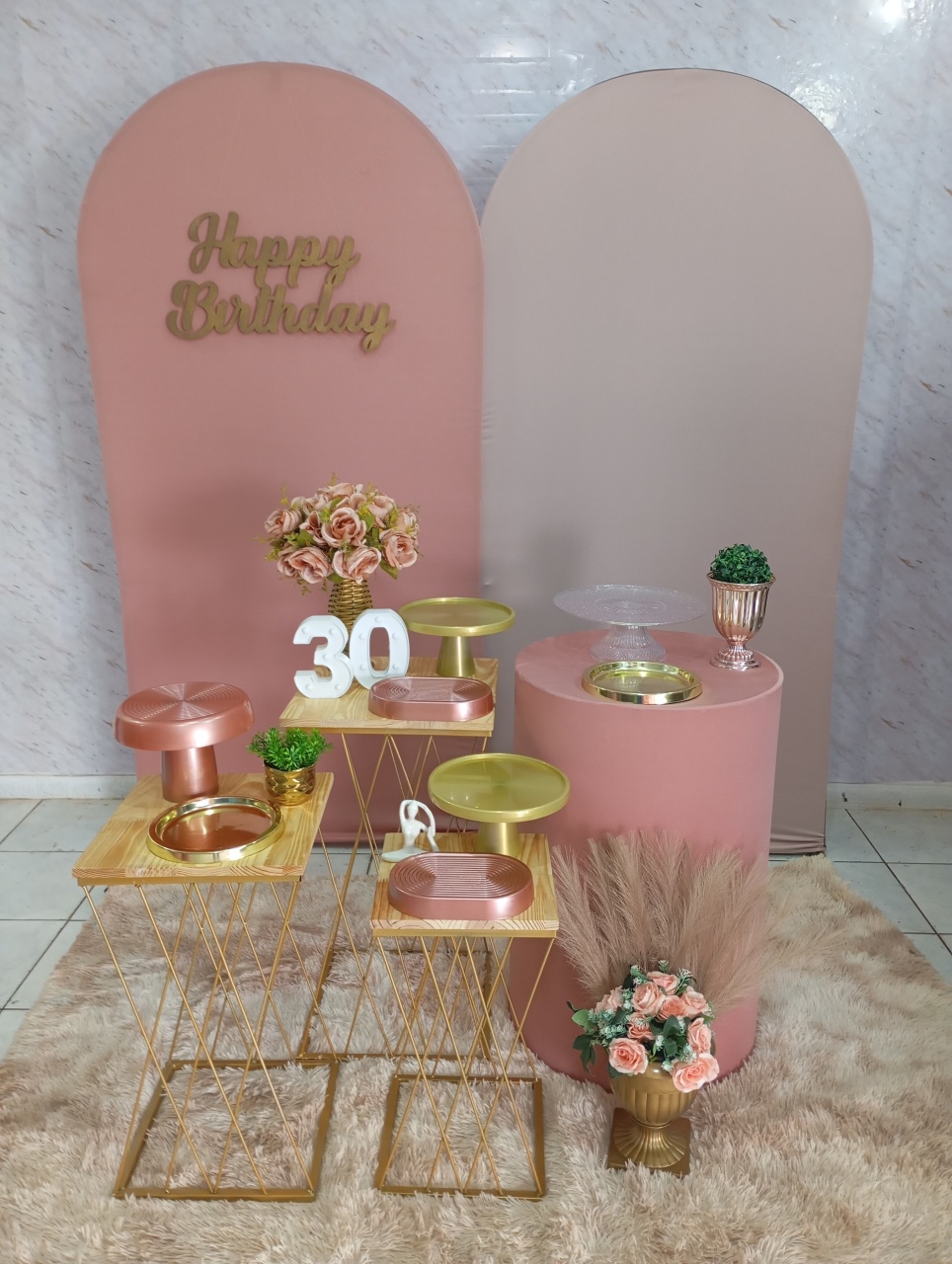 Kit Diamante Rosé - Greicy Art´S Decor