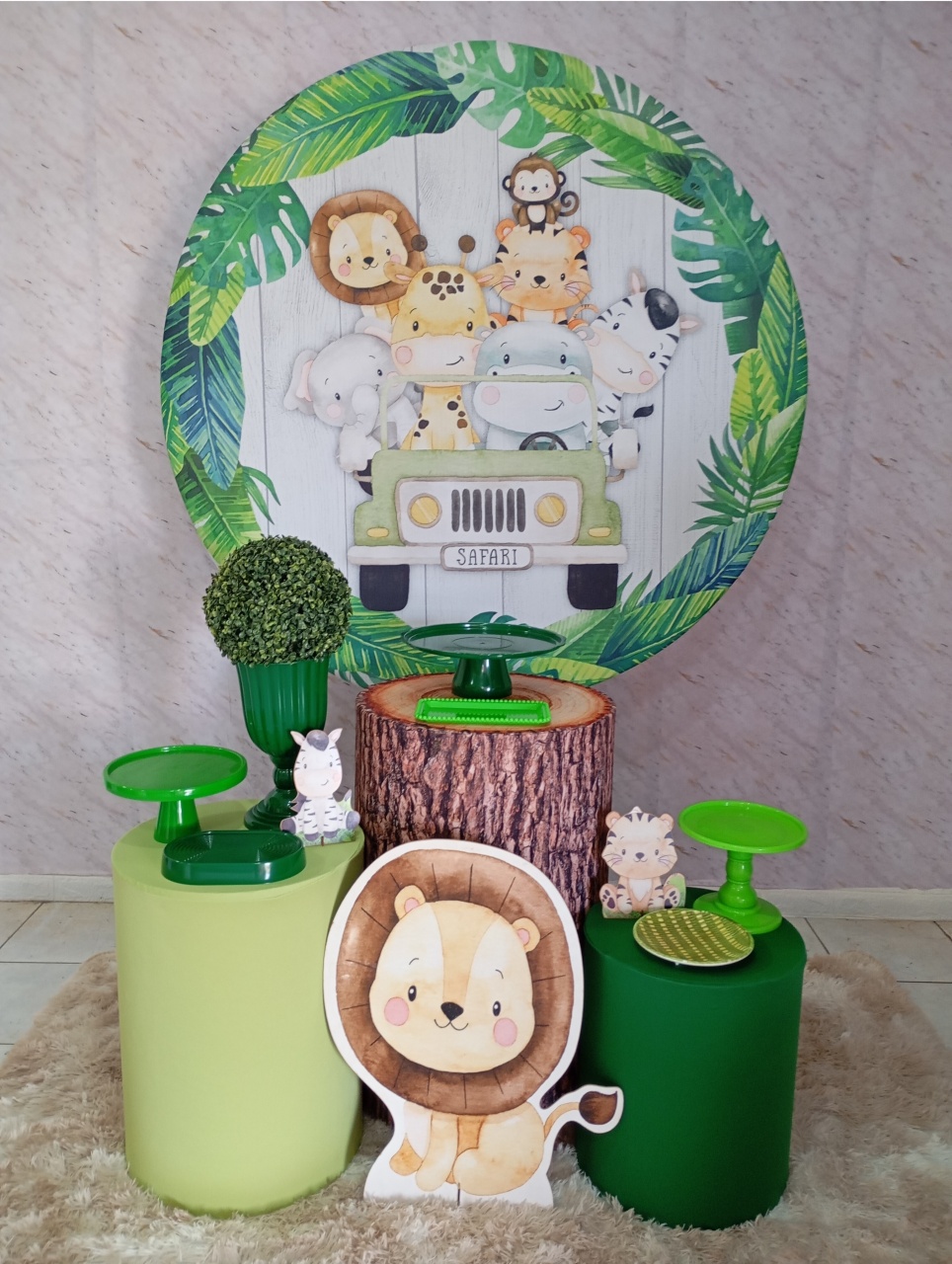 Kit Prata Safari - Greicy Art´s Decor